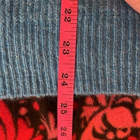 NWT DKNY Jeans Women’s Blue Sweater With Button Detail Around Shoulder Size XL - Picture 7 of 9